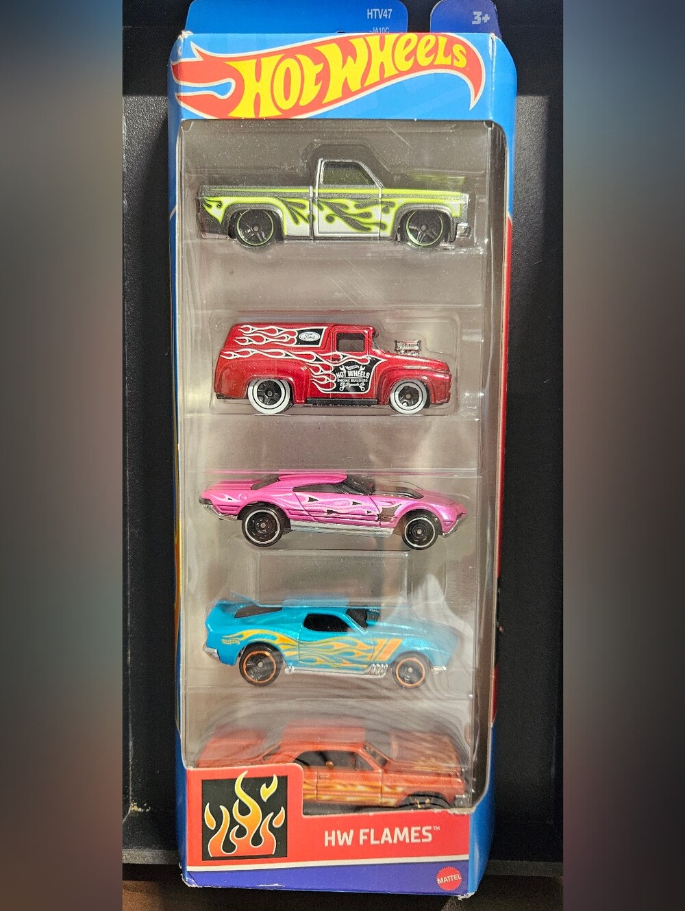 Mattel 4-Pack Flames Variety